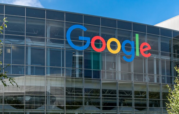 logotipo google edificio letra caixa